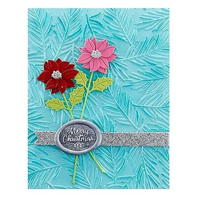  Evergreen Embossing Folder, Clear  Does not apply Does Not Apply - фотография #2