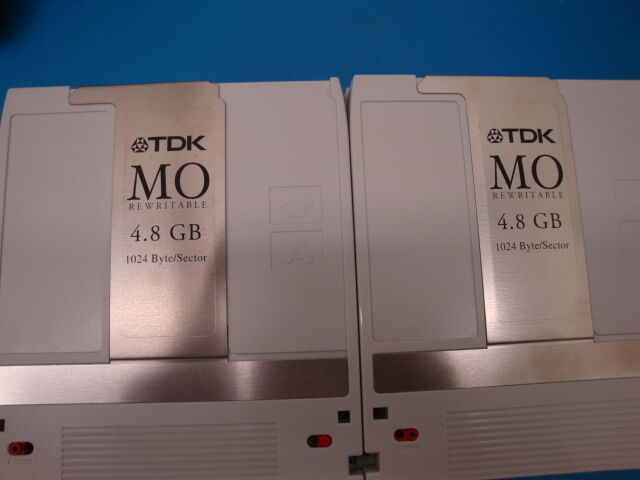 Qty 5 Pieces USED TDK MO-R4800 4.8Gb Rewritable Media  EDM-4800B EDM-4800C TDK MO-R4800 - фотография #4