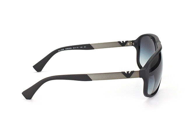 Emporio Armani Sunglasses EA 4029 5063/8G Black Rubber/Grey Gradient 64mm 50638G Emporio Armani EA4029 - фотография #3