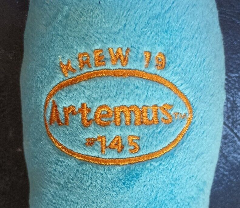 Kooky Pen Krew 19 Artemus #145 Blue Plush Stuffed Animal RARE Krewmates Kids 26" Courage International Does Not Apply - фотография #4