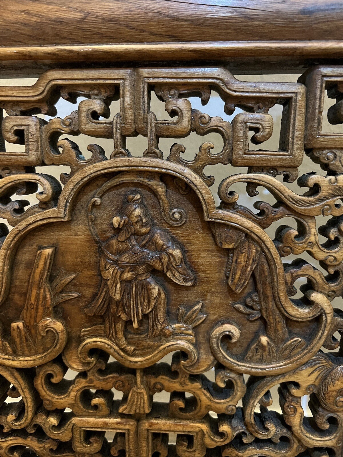 CHINESE HARDWOOD SCREEN HAND CARVED ORIENTAL FURNITURE Без бренда - фотография #9