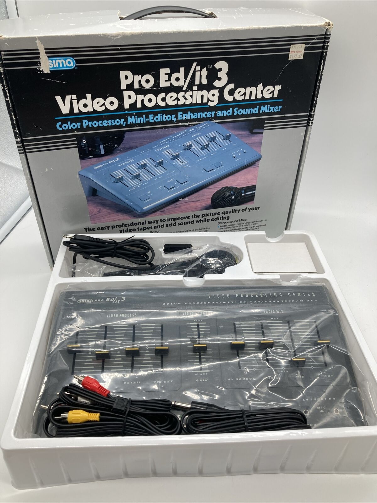 SIMA Pro Ed/it 3X Digital Video Processing Center Vintage SIMA Does Not Apply