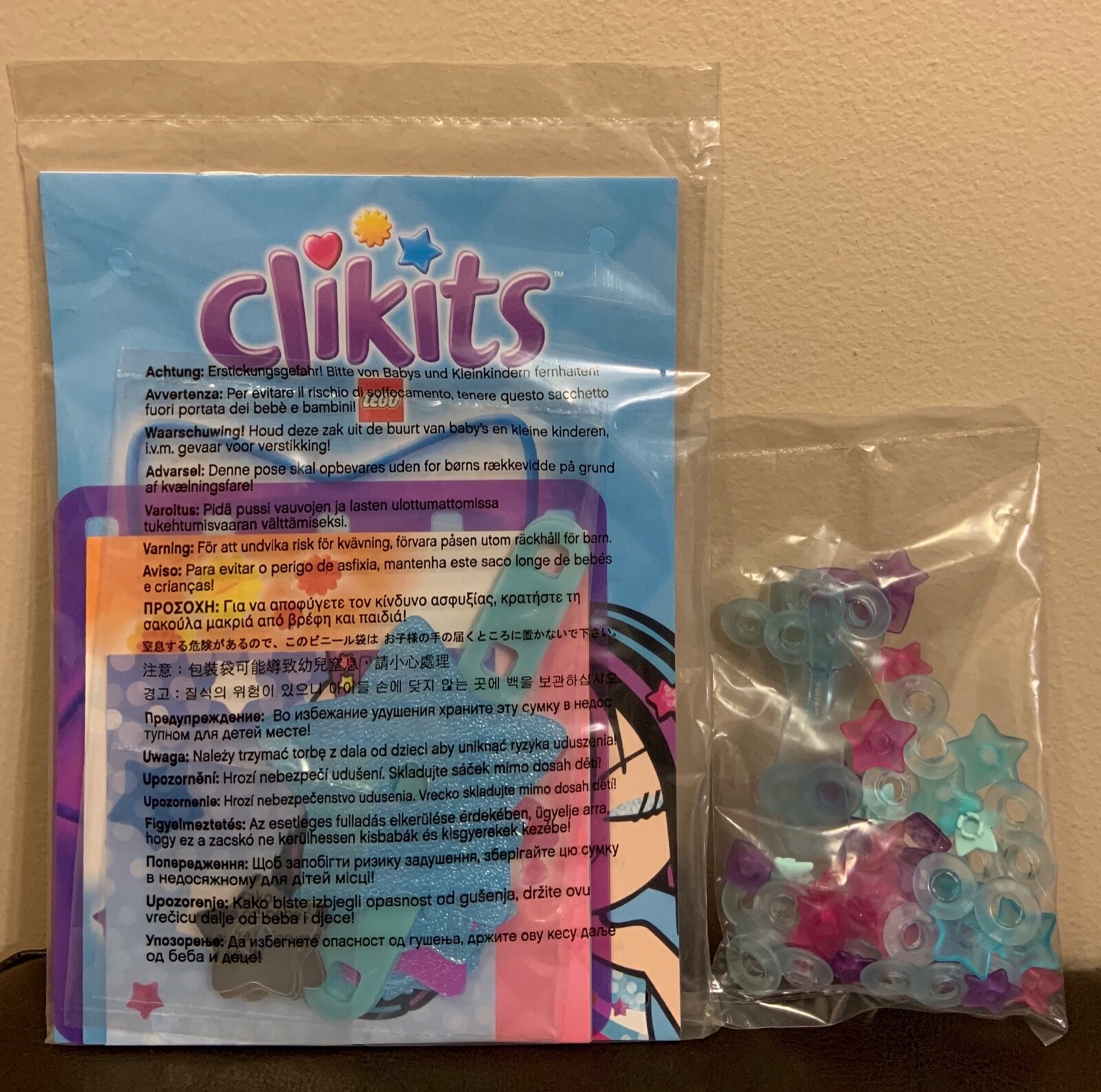 Clikits Lego Trendy Totes Sky Blue 7512 New Fast Ship LEGO 7512 - фотография #2