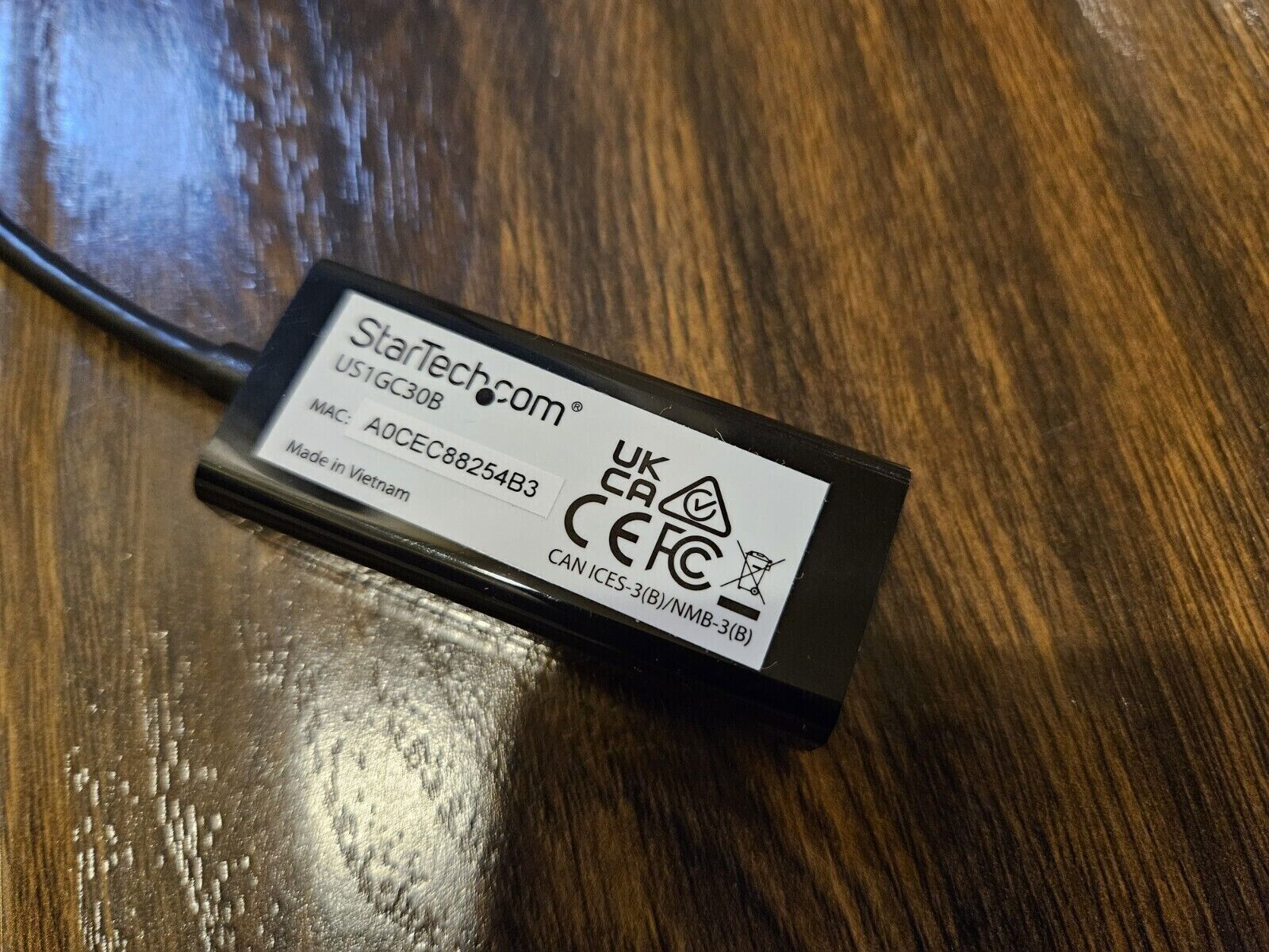 LOT OF 10 StarTech USB-C to Gigabit Network Adapter USB 3.1 Gen 1 - US1GC30B NEW StarTech US1GC30B - фотография #3