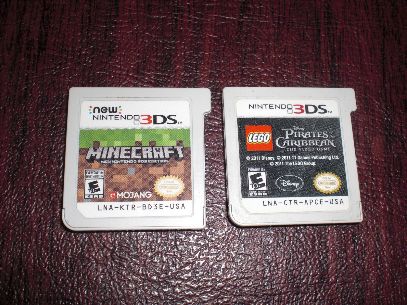 Minecraft New Nintendo 3DS Edition + LEGO Pirates of the Caribbean Video Game! Без бренда