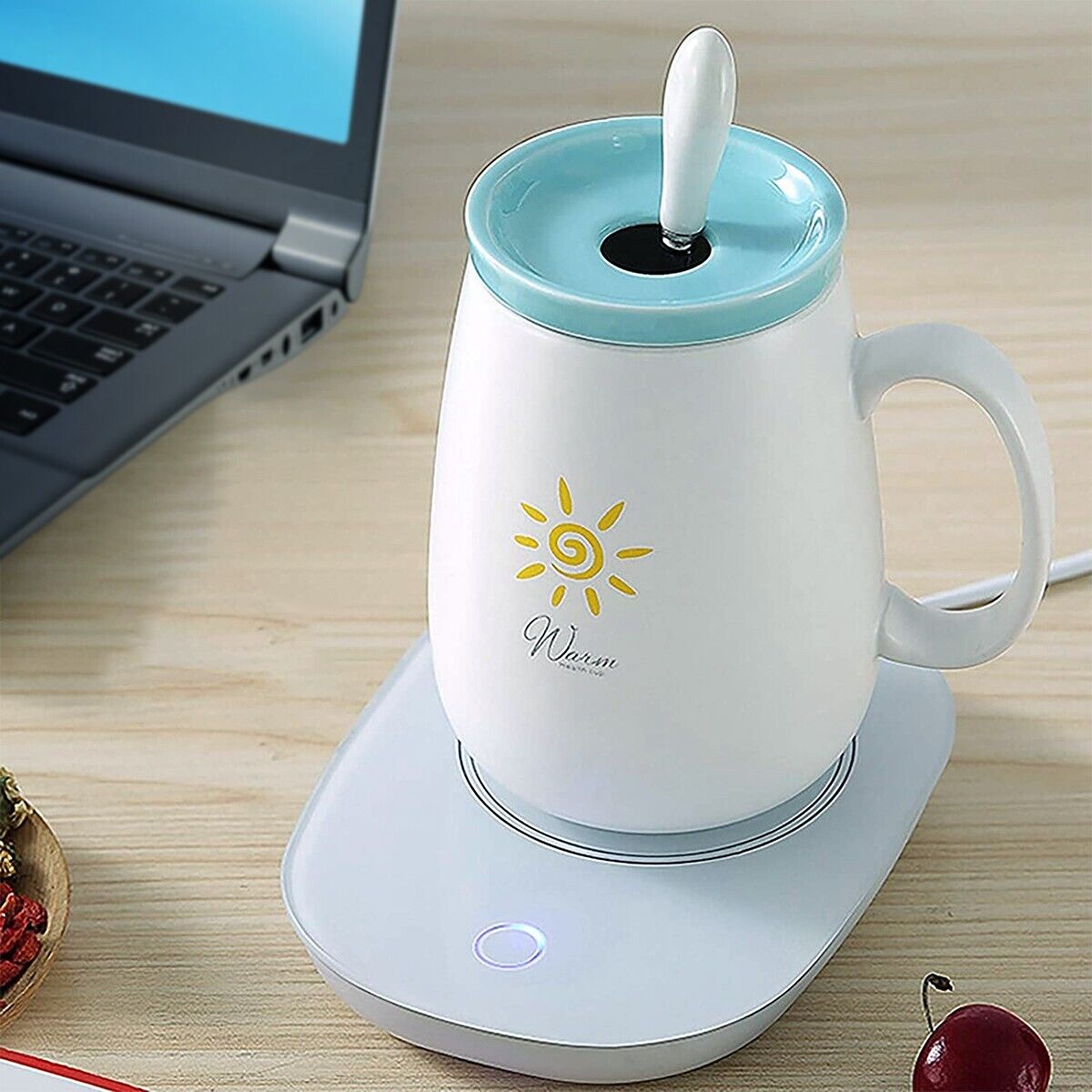 Electric Coffee Mug Warmer Cup Milk Beverage Warmer Plate for Office Home Desk Unbranded A002055 - фотография #8