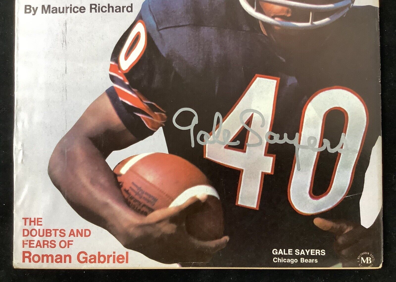 Gale Sayers Signed Sport Magazine November 1969 No Label Bears Autograph HOF JSA Без бренда - фотография #4