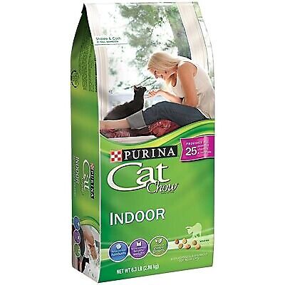 Cat Food, Indoor, 6.3-Lb. Bag -17017 Без бренда
