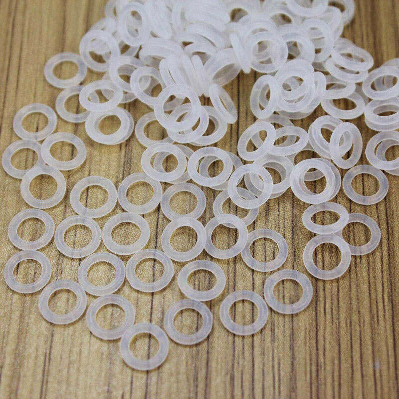 120Pcs/Bag Silicone Rubber O-Ring Switch Dampeners White For Cherry MX Keyboard Unbranded/Generic Does not apply - фотография #3