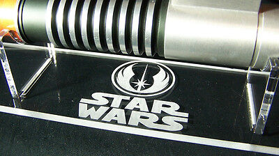 acrylic light saber display stand FX Master Replicas Graflex lightsaber Star War Без бренда - фотография #4