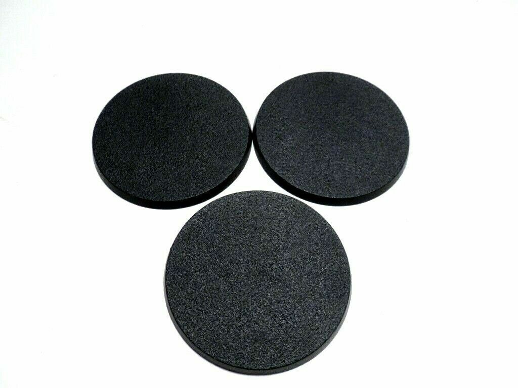 Lot of 3 100mm Round Bases For Warhammer 40k & AoS Games Workshop Mortarion  Unbranded does not apply