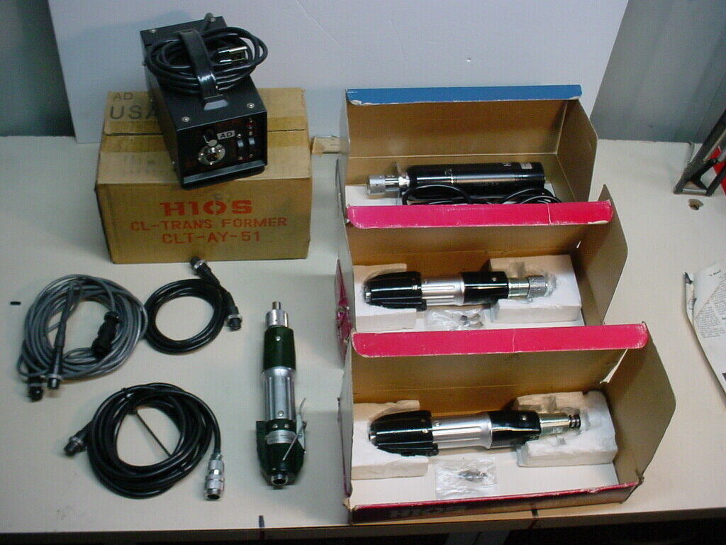 Jergens H10S Precision electric screwdrivers and power supplies JERGENS Does Not Apply