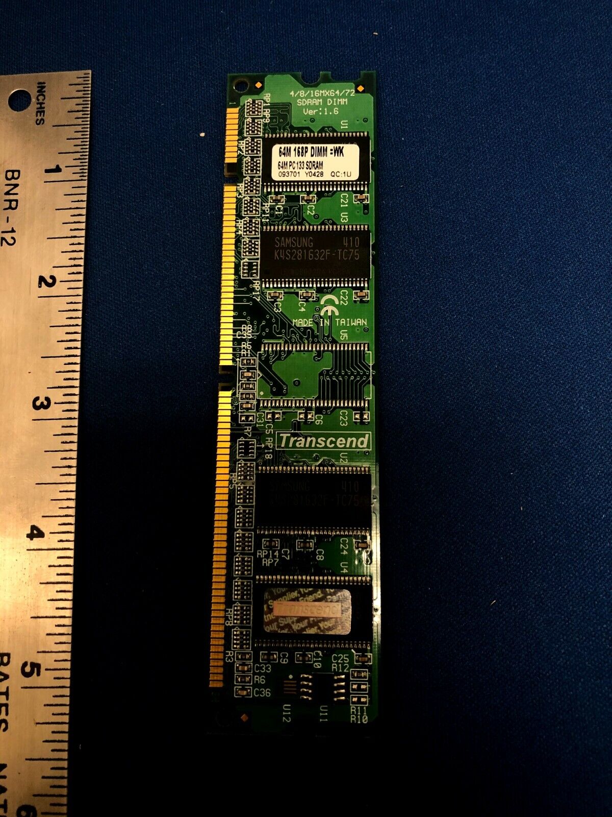 ASSORTED LOT - TRANSCEND MEMORY CARD 64M PC100 PC133 168P SDRAM  Без бренда - фотография #9