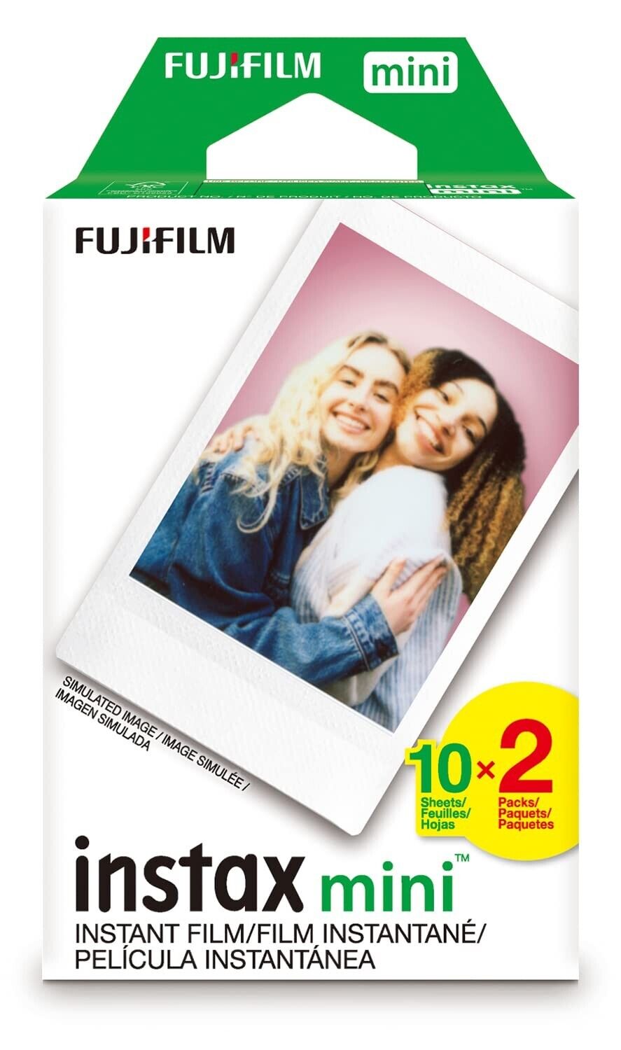 50 Sheets Fujifilm Instax Mini Instant Film + Cloth for all Fuji Mini Cameras  Fujifilm 16437396 - фотография #5