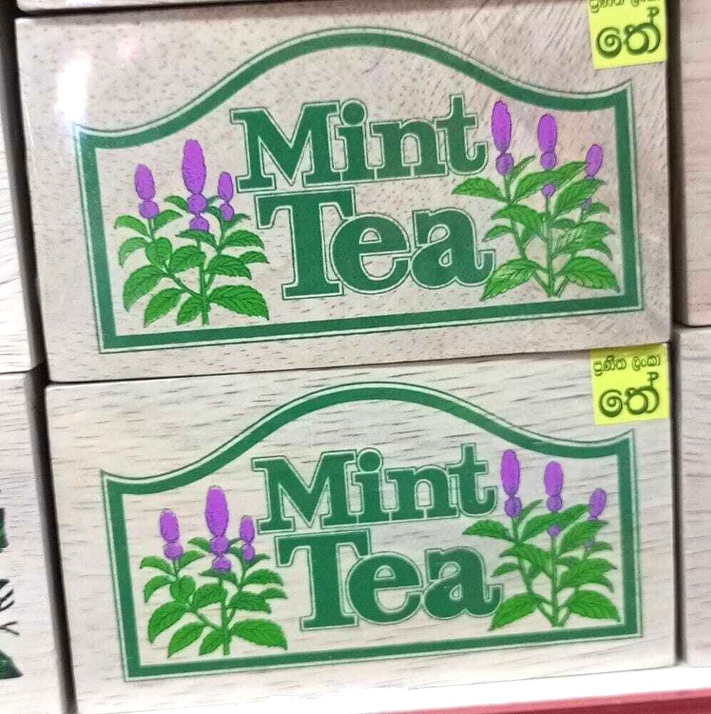 Mint Tea Ceylon 100g 3.52 oz. x2 Box Natural 100% Quality Pure Fresh Free ship Ceylon Mint tea Does not apply