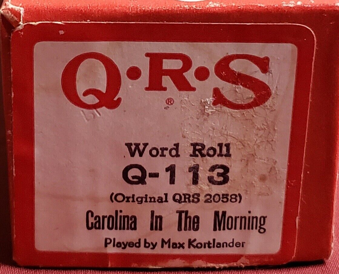 QRS Piano Roll Lot of 4 Misc. See Description for Titles QRS - фотография #9