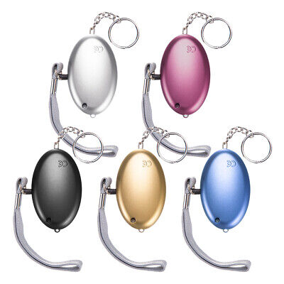 5 Pcs Safe Sound Personal Alarm Keychain With LED Light 140DB Emergency Women Unbranded Does not apply - фотография #4