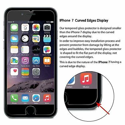 MagicShieldz® Wholesale 100x Tempered Glass Film Screen Protector for iPhone 7 MagicShieldz® Does Not Apply - фотография #2