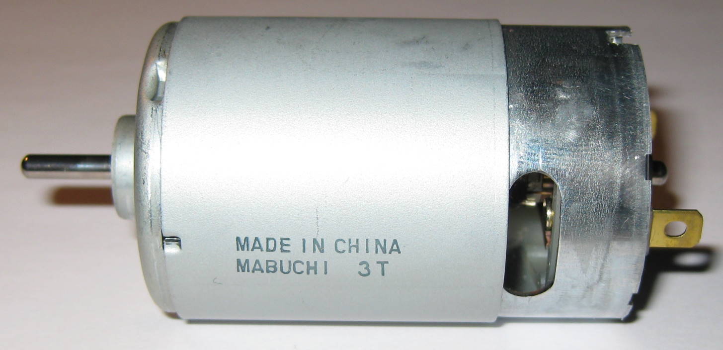 100 X Mabuchi RS-555 PH - 6V DC - 2500 RPM - High Torque - 5 Pole - Hobby Motor  Mabuchi RS555 PH - 3255