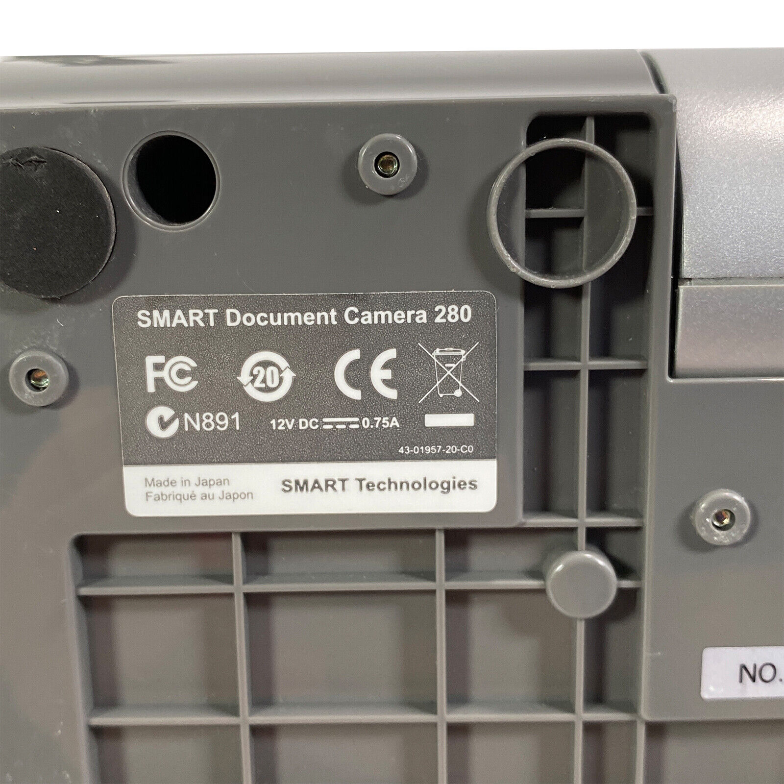 LOT OF 5 SMART SDC280 Document Camera Digital Presenter Projector Smart - фотография #7