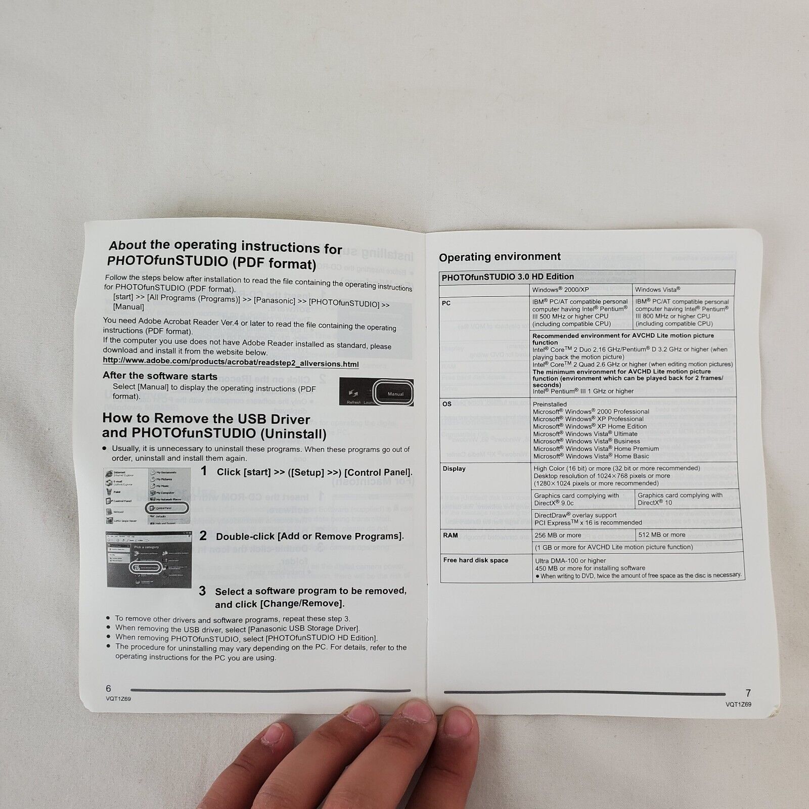 Panasonic Camera Operating Instruction, Basic Owner's Manual & Supplied Software Panasonic - фотография #8