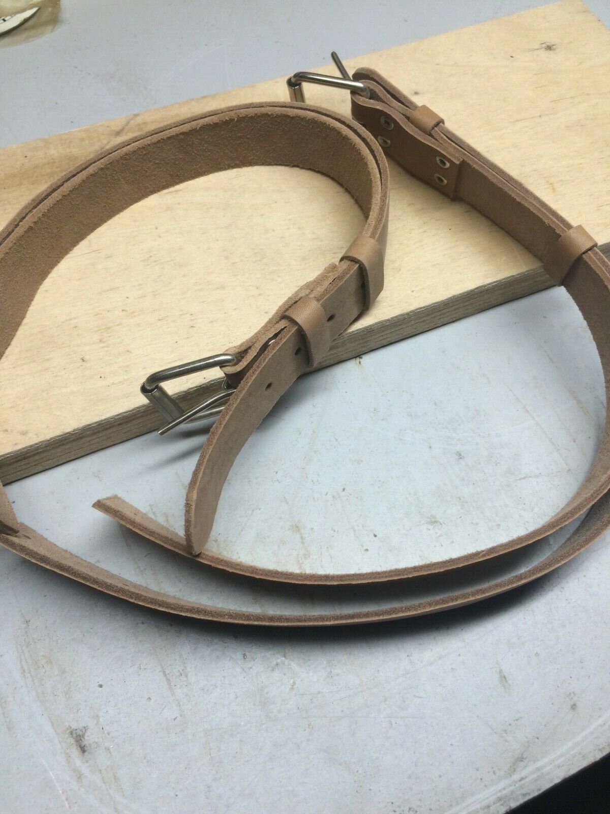 NEW strap leather fastening for Big Box 6MX Marine Chronometer Без бренда