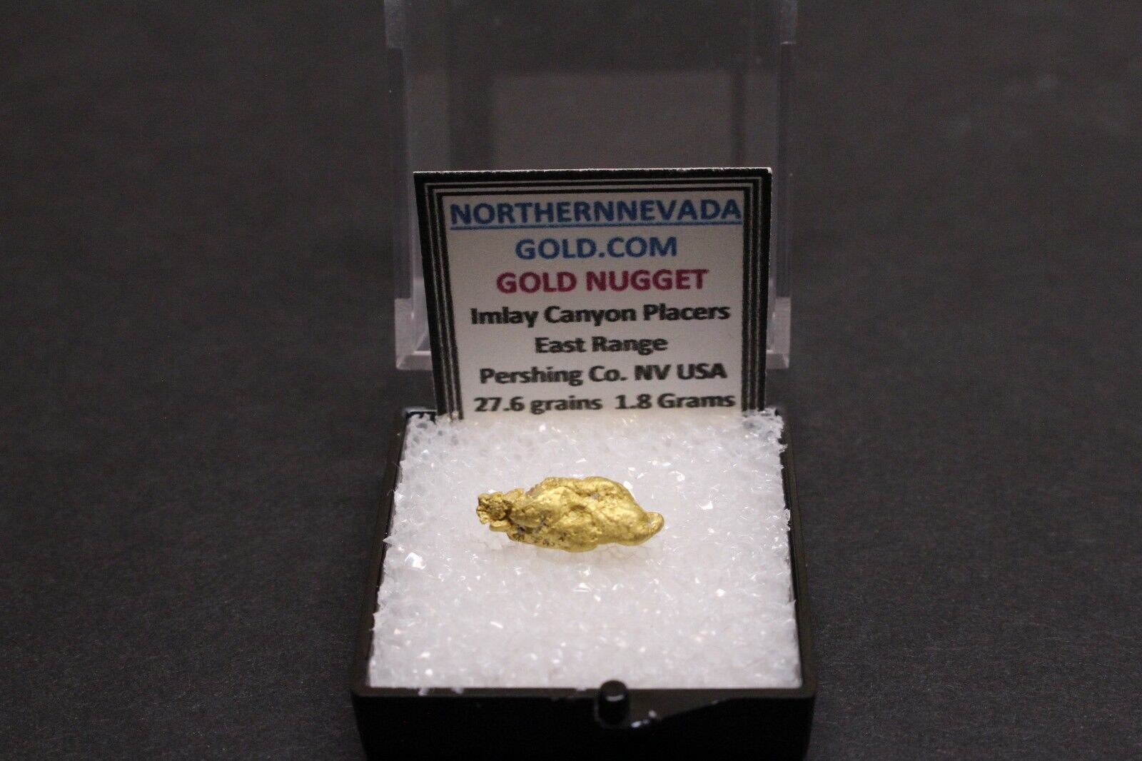 Gold nugget 1.8 Grams Imlay Canyon Placers  East Range  Pershing Co. NV Без бренда - фотография #5