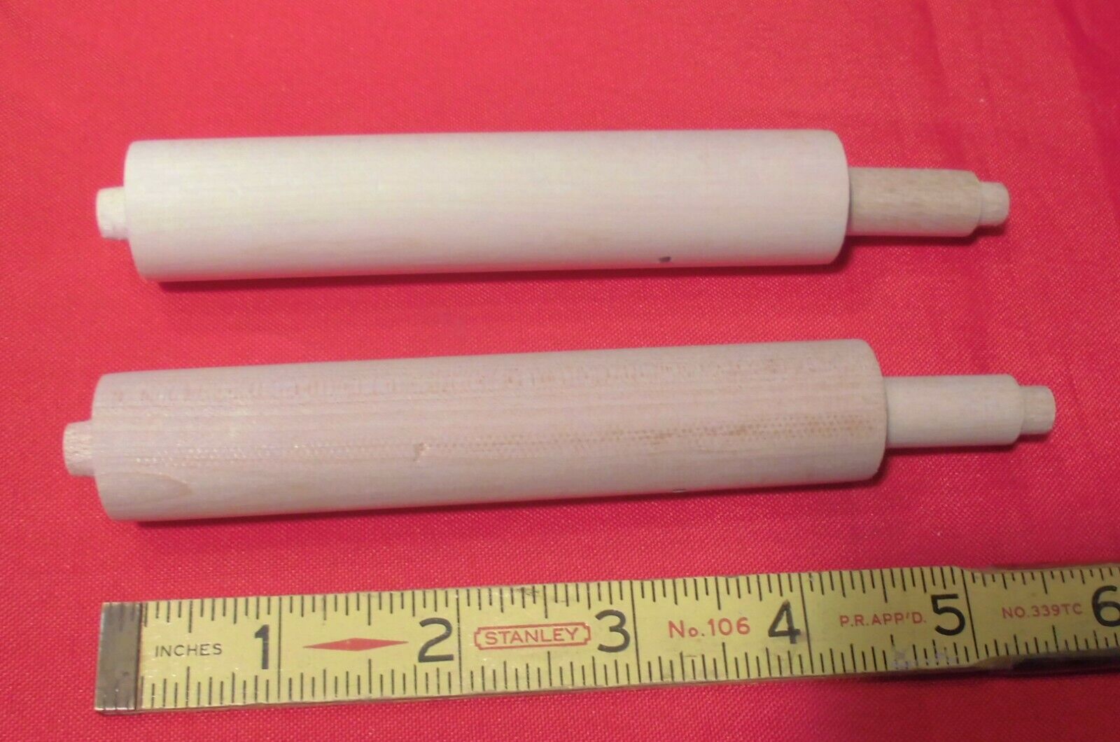 2 pieces; Wood Toilet Paper Roller…New Stock…Spring Loaded...New High Quality  Unbranded Does Not Apply