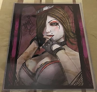 Borderlands - Moxxi 8" x 10" Print with Top Loader Без бренда