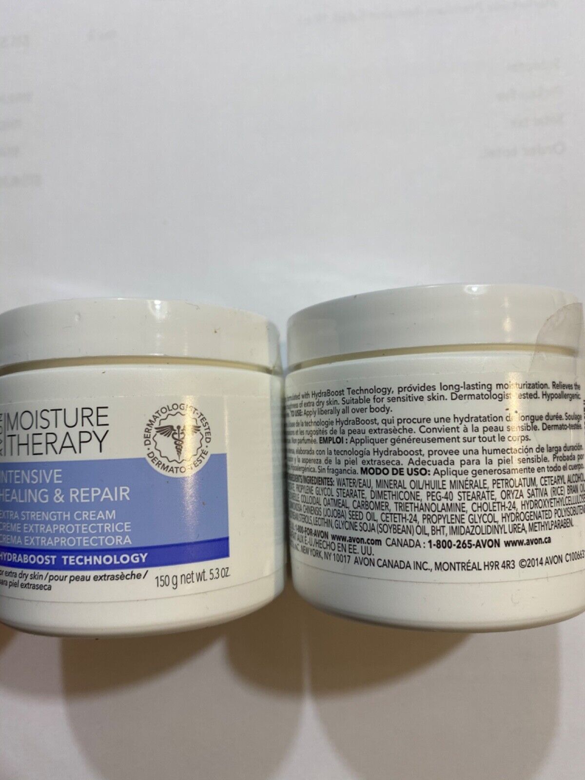 Avon Moisture Therapy Intensive Healing/Repair Extra Strength Cream~5.3oz~Lot 2 Avon - фотография #11