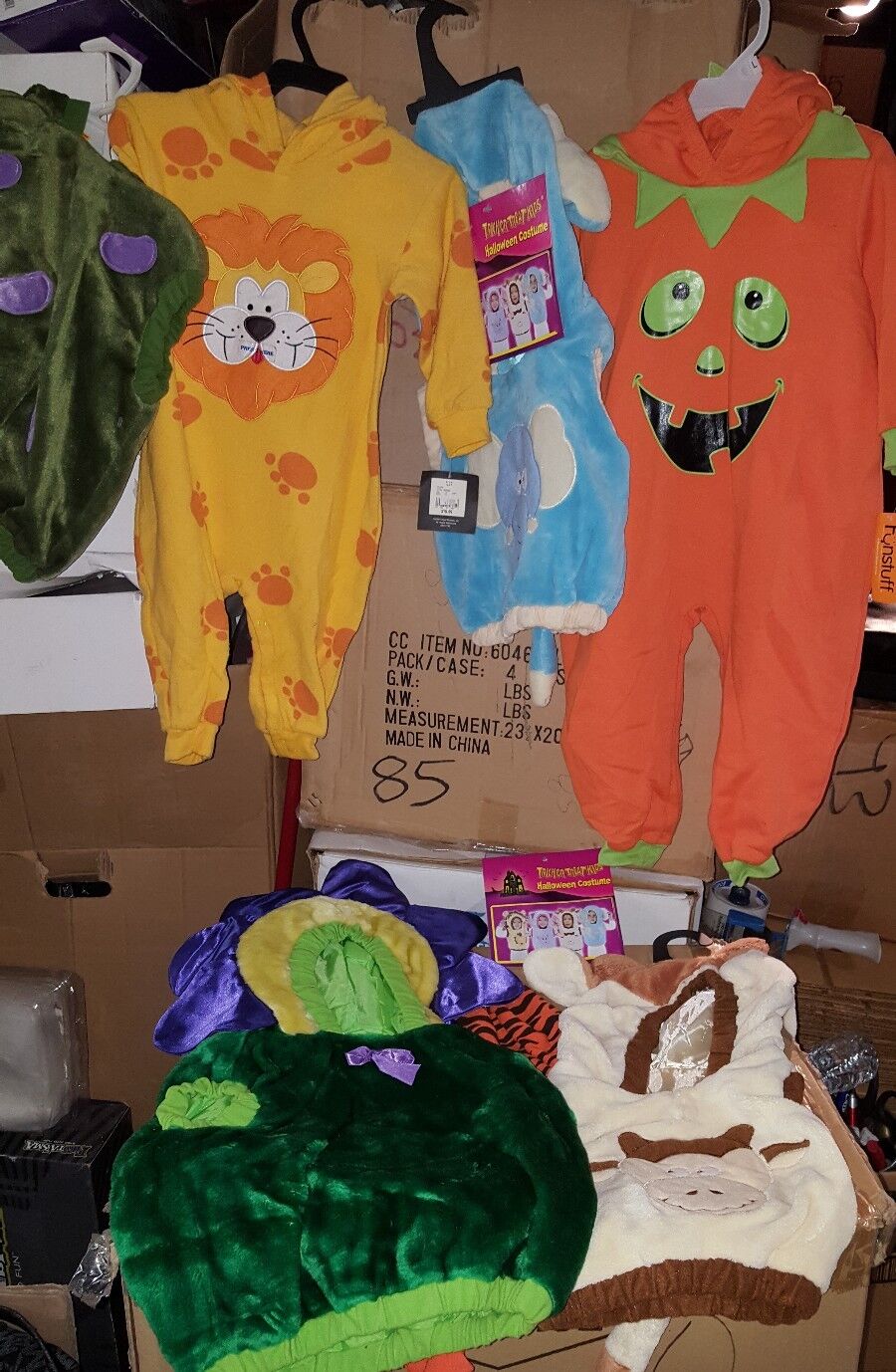 9 New Infant/toddler s Baby Halloween Mini Monster Costumes Age 6-36 Months New InCharacter
