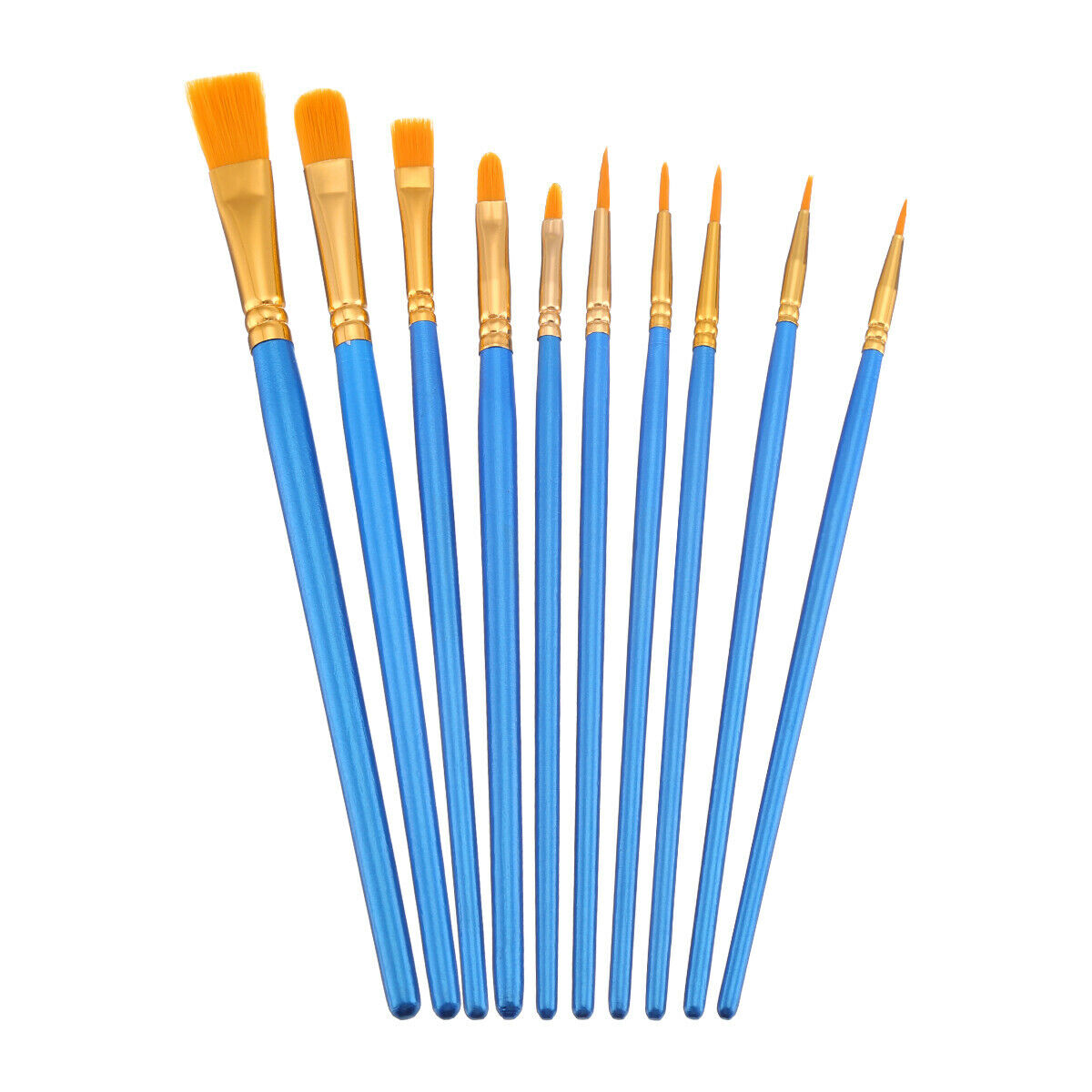 50PCS Paint Brushes Acrylic Painting Brush Set Art Watercolor Paintbrushes Craft Unbranded Does Not Apply - фотография #9