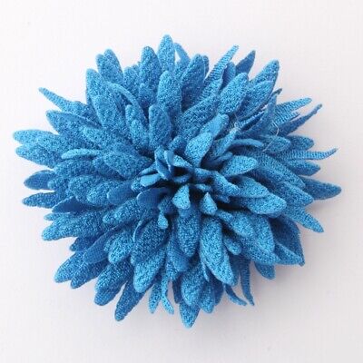 20pcs 7cm 2.75" Fabric Bark Flowers For Hairpins Satin Flower For Headbands Unbranded - фотография #9