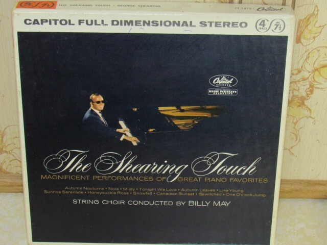 ( 4  ) GEORGE SHEARING - BUDDY COLE - EARL GRANT - KNUCKLES O TOOLE - 7-1/2 IPS Без бренда - фотография #2