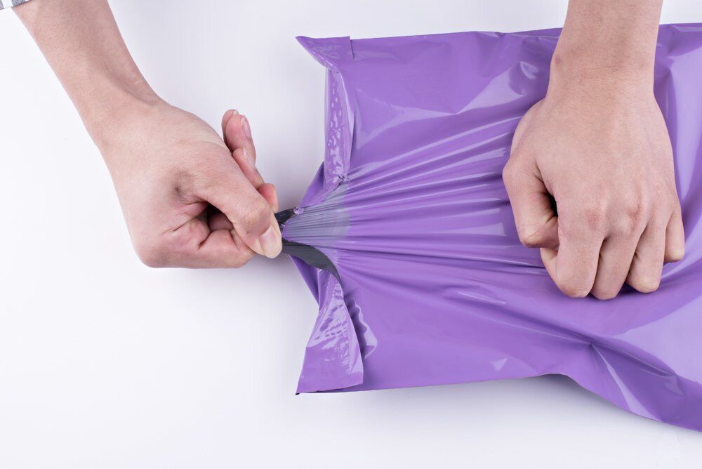 100 Poly Mailers 10x13 Shipping Bags Purple Plastic Packaging Mailing Envelope Unbranded/Generic Does Not Apply - фотография #4