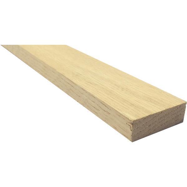 5 Pk Waddell 1/2" X 2" X 4' Red Oak Surfaced 4 Sides Solid Wood Board Waddell PB19514