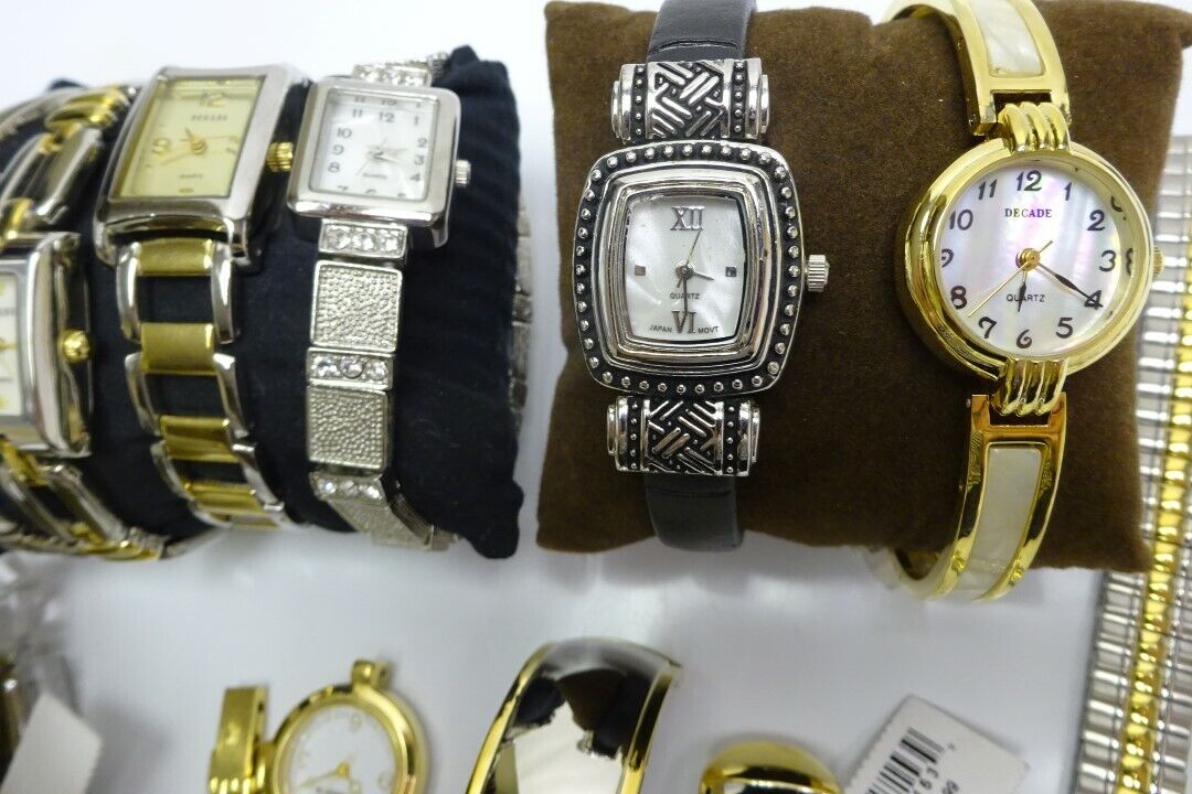 WHOLE SALES LOT MIXED WATCHES MIX STYLE NEW WITH DEFECTS 15 Piece Decade/Armitron Does Not Apply - фотография #3