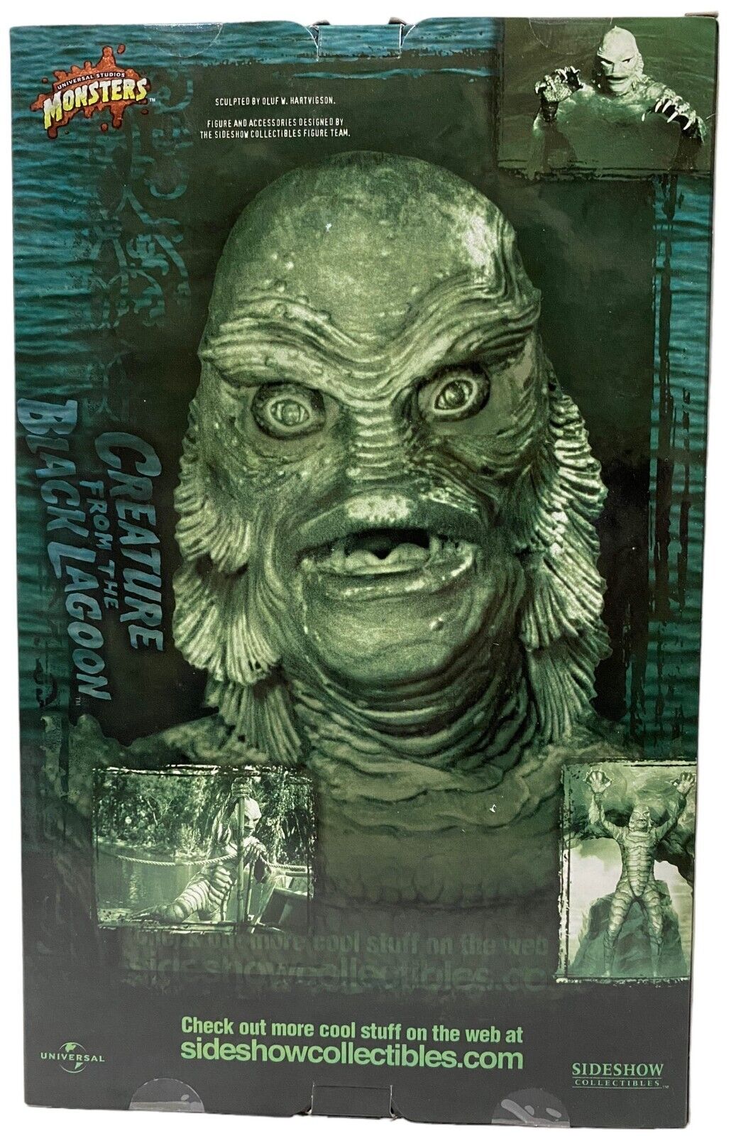 Sideshow Creature from the Black Lagoon 1:6 12" Figure NEW Gill-man 2003 Nice! Sideshow Collectibles - фотография #4