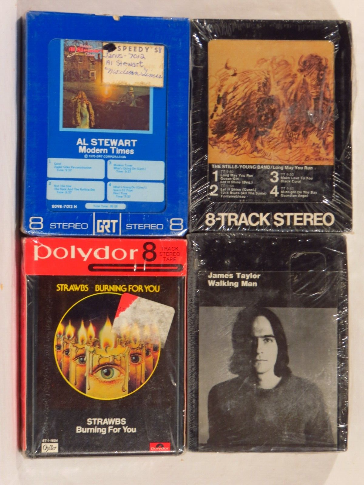 LOT (#2) of 20 US 8-Track tapes STILL SEALED - Rock, Soul, Folk, Jazz Без бренда - фотография #6