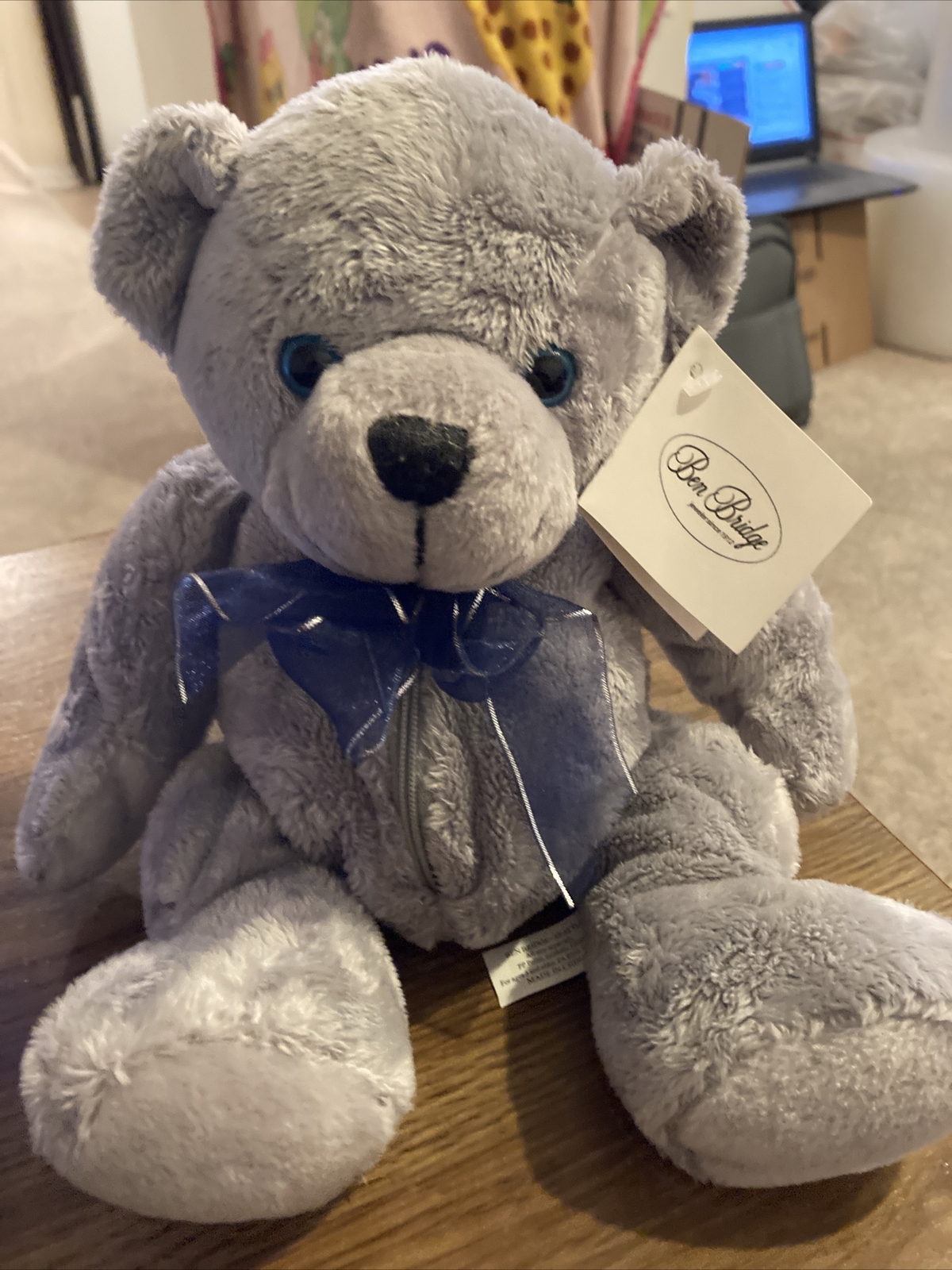 2003 Ben Bridge " Benny" Bear XVII  Jewelry Pouch NWT Ben Bridge