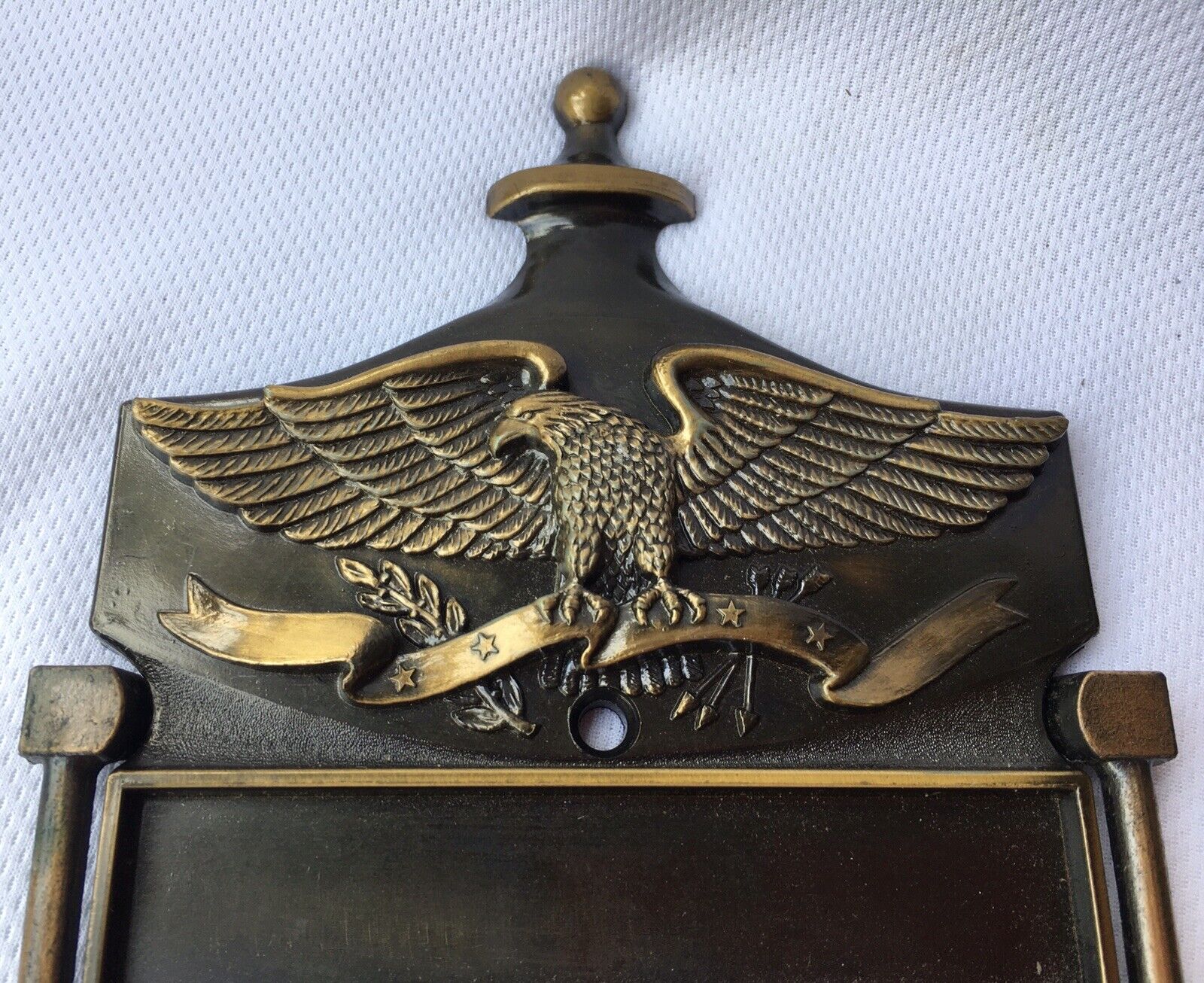 Vintage Pair of Eagle Bicentennial Brass Door Knockers, NIB, Classic America! AMOCO NA - фотография #5
