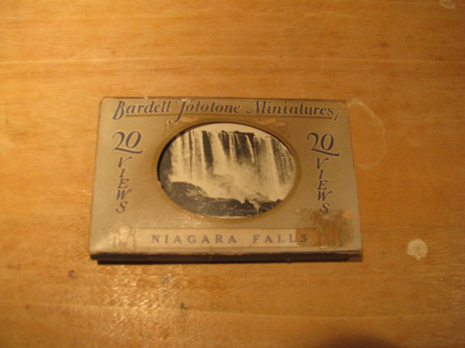 VTG Bardell Fototone Miniature Niagara Falls-17 pictures in Pack 1923 Без бренда