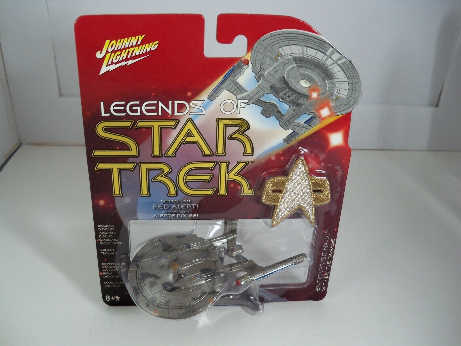 Johnny Lightning Legends of Star Trek Series 2  Lot Set of 4 Ships NEW Johnny Lightning - фотография #3