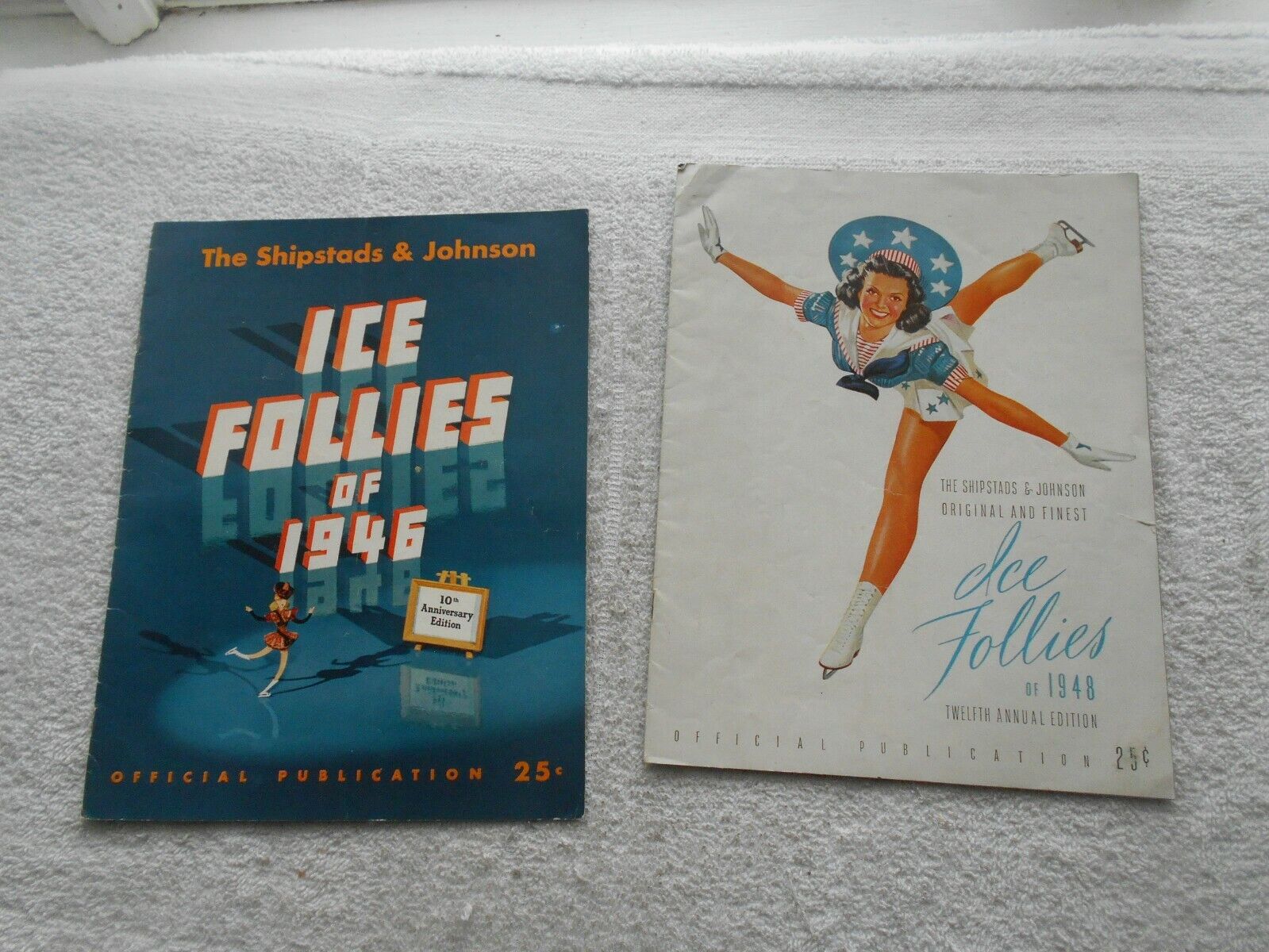ICE FOLLIES(4) - ICE- CAPADES(2) & ICE CARNIVAL LOT OF 7~ HERSHEY,PENNA Без бренда - фотография #6
