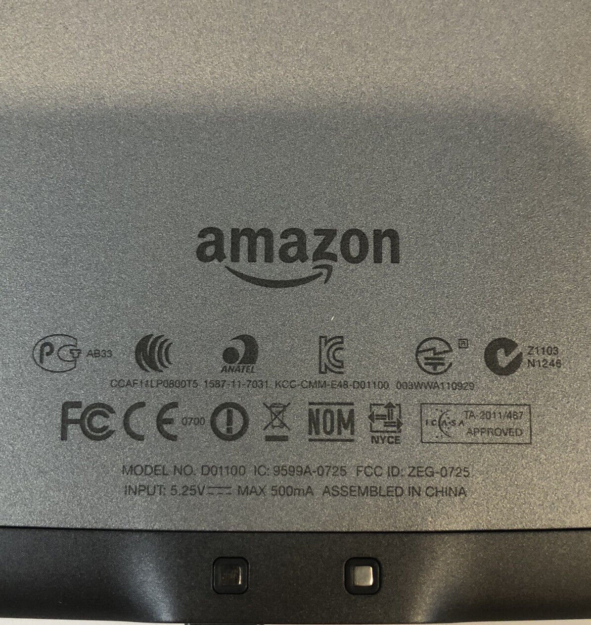 R Amazon Kindle Touch (4th Generation) 4GB, Wi-Fi, 6in - Silver Amazon B005890G8O - фотография #5