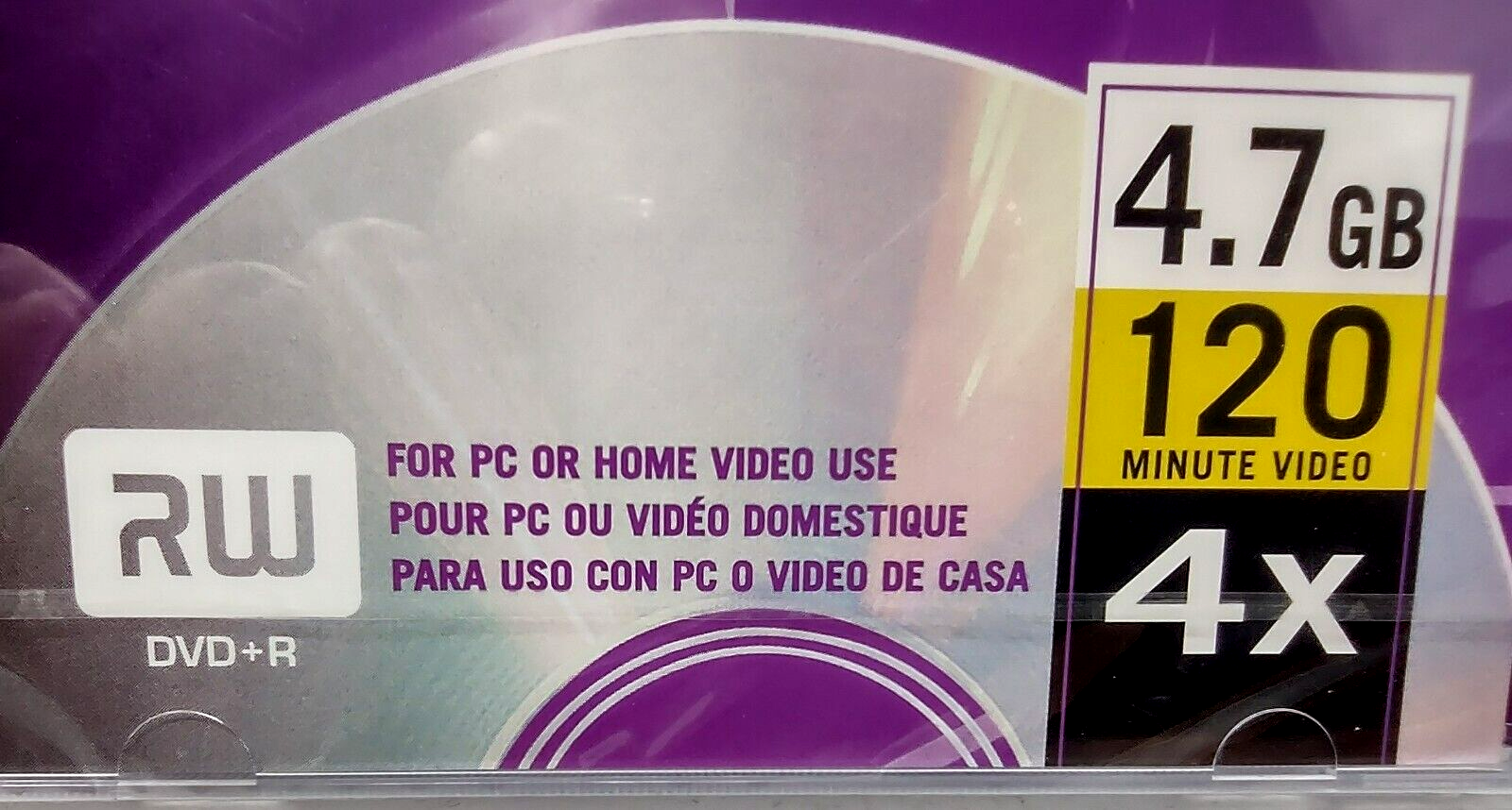 Memorex DVD+R 4.7GB 120 Minute PC or Home Video Sealed Recordable Disc Lot of 3 Memorex - фотография #4