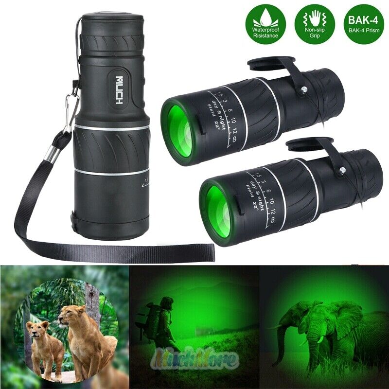 2 Packs 40X60 HD OPTICS BAK4 with Night Vision Monocular High Power Telescope US Unbranded Does Not Apply