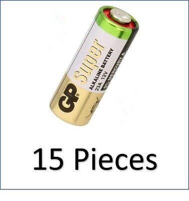 15 Pack GP Alkaline Battery 23A 12V Equivalent A23, MN21, LRV08, V23GA GP Battery 23A - фотография #2