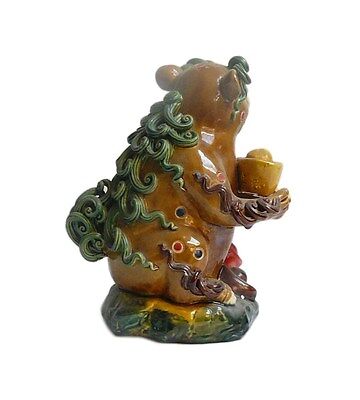 Chinese Color Ceramic Fortune Mouse Rat Figure cs602-2 Без бренда - фотография #2