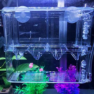 J-star Extra Large Aquarium Breeder Tank Baby Fish Holder Isolation Box Aquar... J Star Does not apply - фотография #2